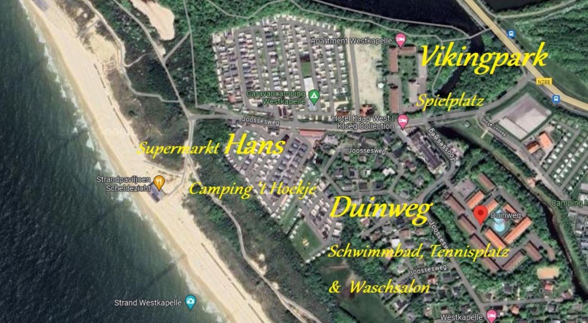Apartamento Zeewind Bed By The Sea Westkapelle Exterior foto